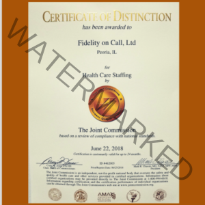 Fidelity-On-Call-Joint-Commission-Certificate-of-Distinction-June-2018