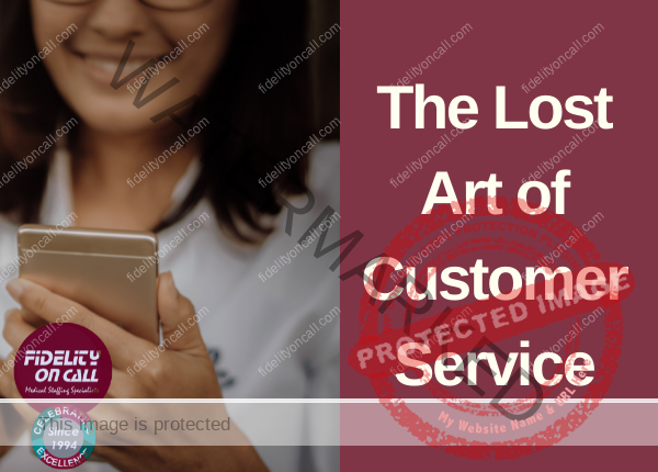 The Lost Art of Customer Service