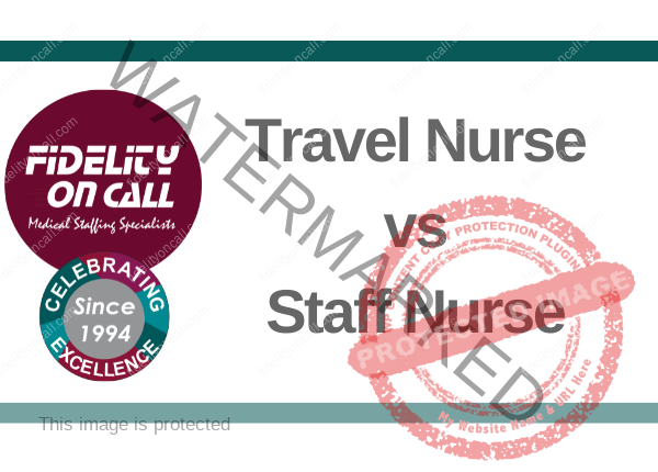 travel nurse vs staff nurse blog post image