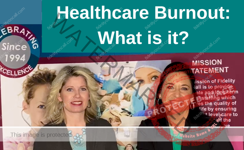 Healthcare burnout what is it